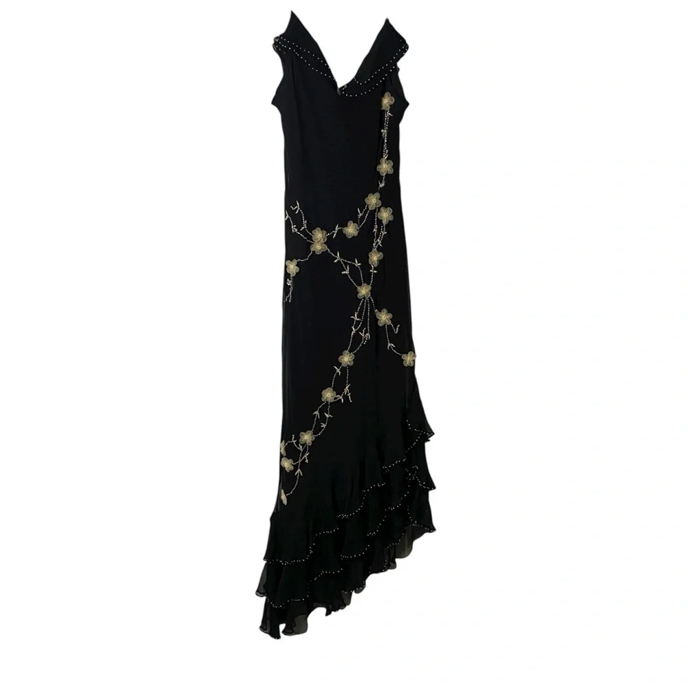 Vintage Y2K Spaghetti Strap Floral Dress